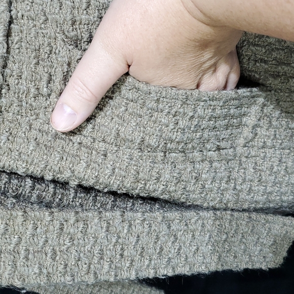 CK wool blend textured belted peacoat - Picture 6 of 9